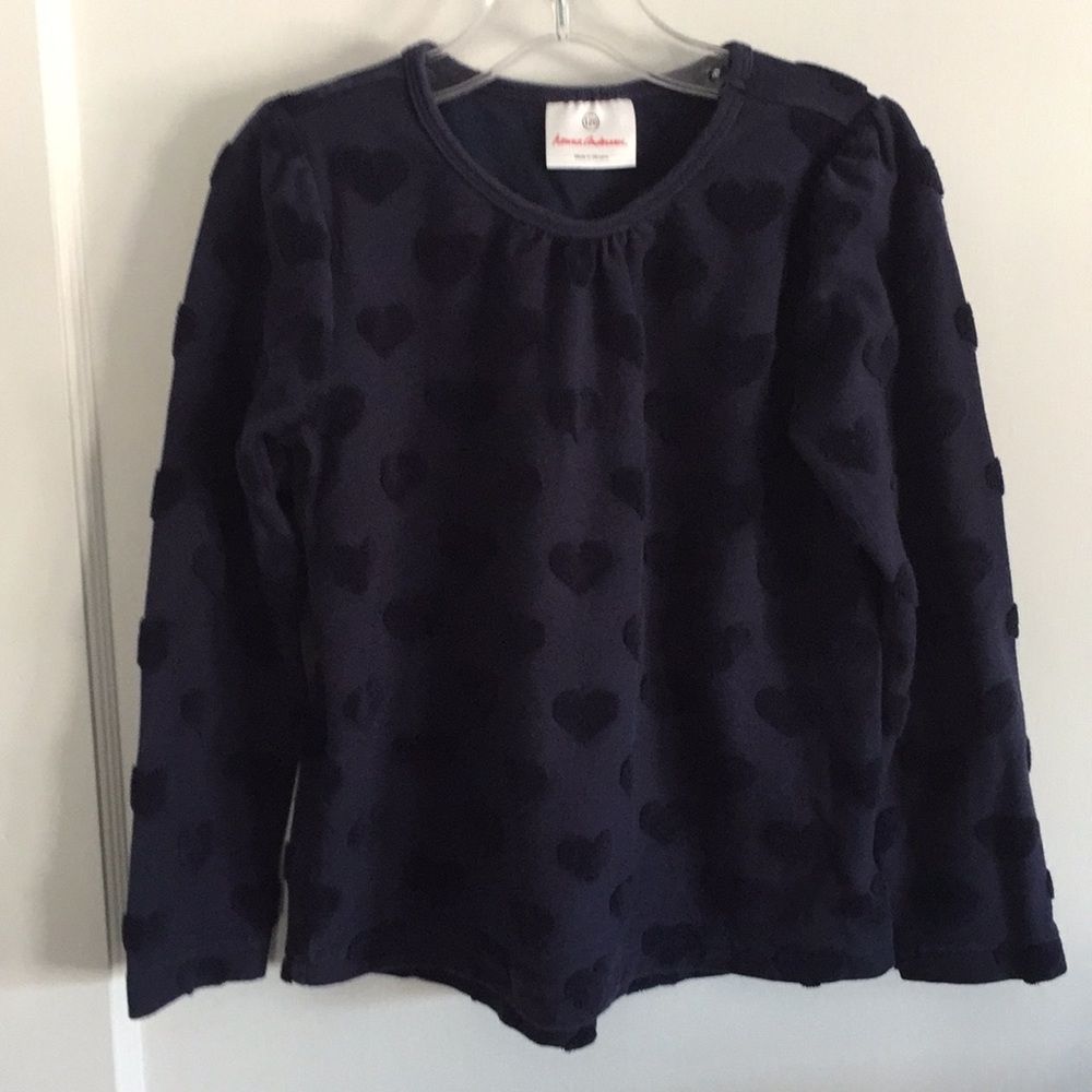 Hanna Andersson Girls Sweatshirt Size 120/US 6-7